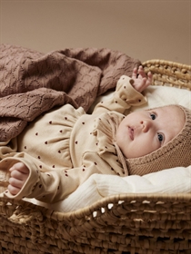 Lil Atelier Hjerte Kjole Body Gago Wood Ash